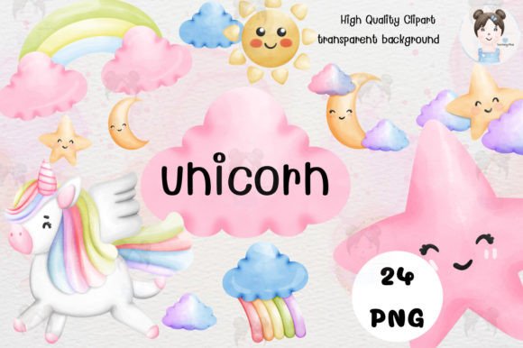 Enchanting Unicorn Clipart: Creative Assets for Modern Design