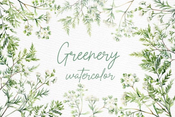 Greenery Watercolor Clipart Botanical: A Designer's Guide