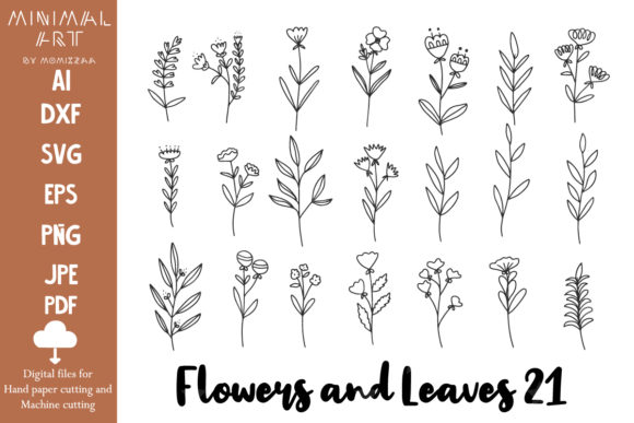 Hand-Drawn Flowers and Leaves: The Organic Design Asset You Need