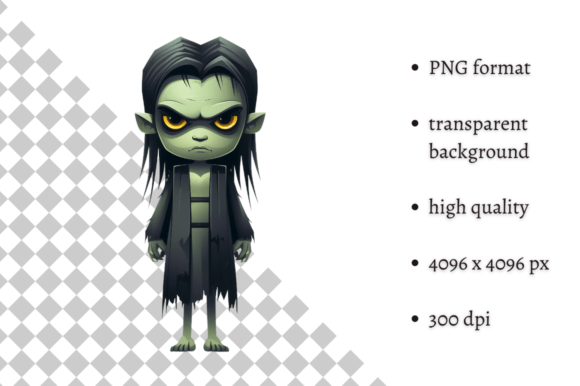 Infusing Sweet Spookiness with Cute Halloween Zombie PNG Clipart